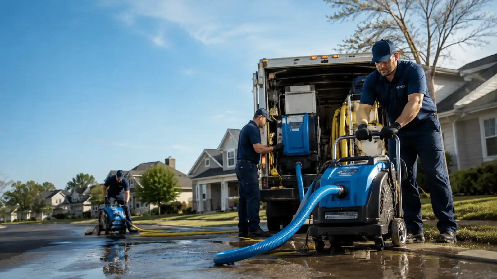 Flood Damage Cleanup in East Freedom, PA